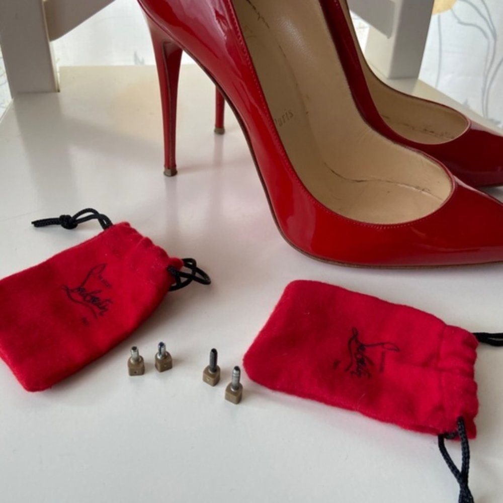 Christian Louboutin 38.5 Kate 100mm